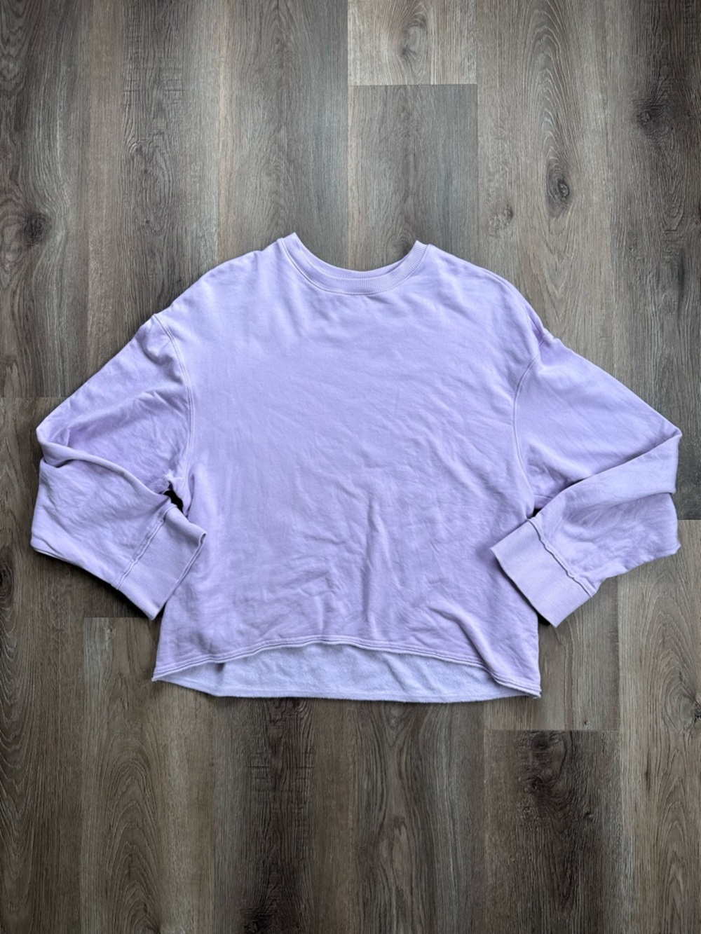 Nike Yoga Lavender Crewneck Sweatshirt
